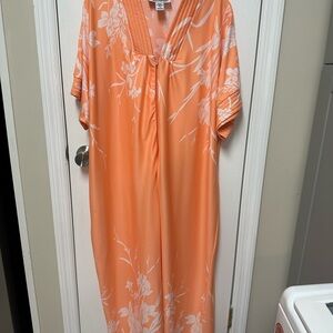 Anthony Richards Peach Floral Robe